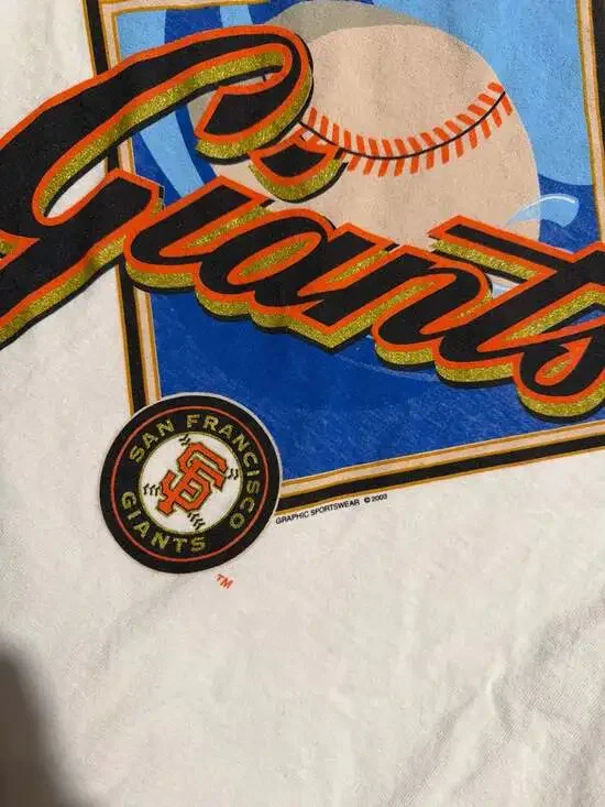 Vintage 2003 San Francisco Giants Coca-Cola Fan Lot Graphic T-Shirt - Picture 2 of 5